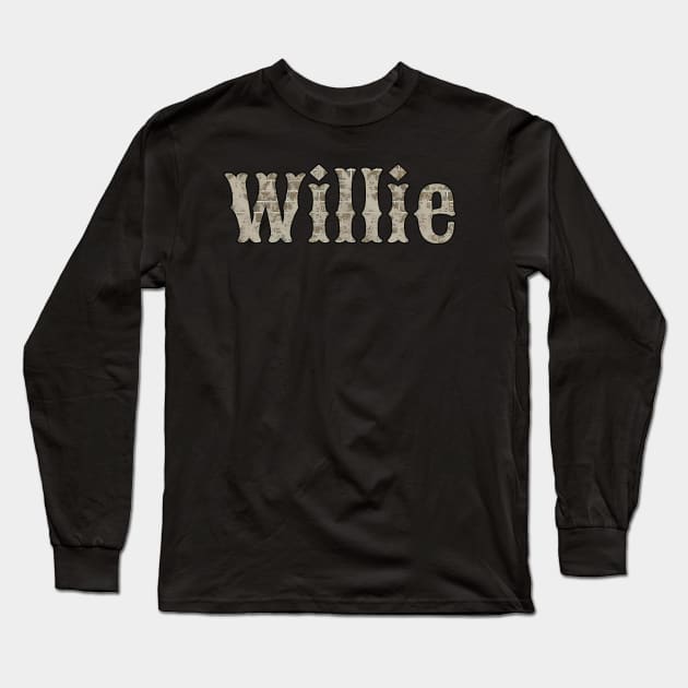 Willie vintage Long Sleeve T-Shirt by Roni Dan Neni